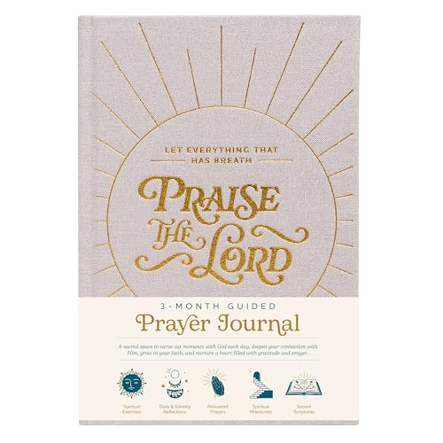 Prayer Journal for Woman – 90-Day Guided Devotional with Daily