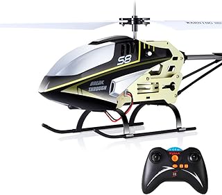 SZITW RC Aircraft 3.5CH Lock Gyroscope Remote Helicopter LED Light Alloy RCairplane Anti-Card Anti-Power Protection USB Charging RC Airplane 2.4G Beginners Entry Level RC Toy Series