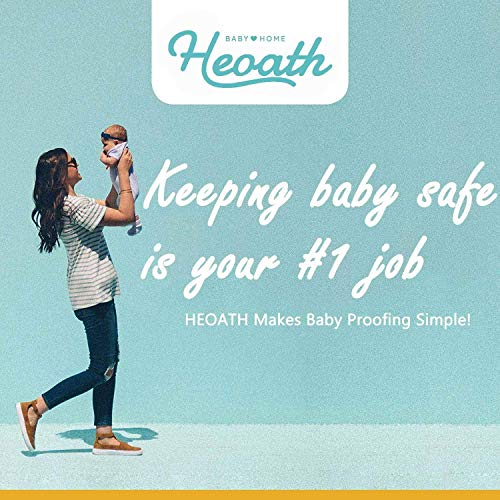 Improved Home Refrigerator Fridge Freezer Door Lock, Latch Catch Toddler Kids Child Fridge Locks Baby Safety Child Lock, Easy To Install And No Tools Need Or Drill (2 Pack With 4 Extra Adhesive) #TOP5