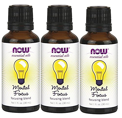 Now Essential Oils Mental Focus Blend - Pack of 3