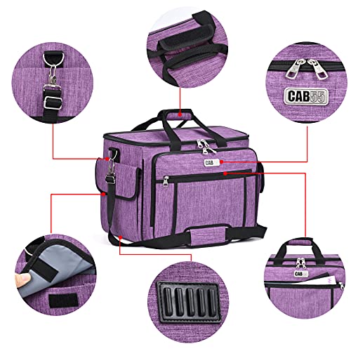 Cab55 WHEEL-P Rolling Sewing Machine Case, Detachable Rolling Sewing Machine Carrying Case On Wheels, Trolley Tote Bag thumb #4