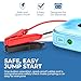 HALO Bolt Ultimate 3 Portable Car Battery Jump Starter | 130 PSI Air Compressor, 55.5Wh USB Power Bank, Large Display, Emergency Floodlight & Charger, Jumps Cars SUVs & Trucks, Inflates Tires — Blue