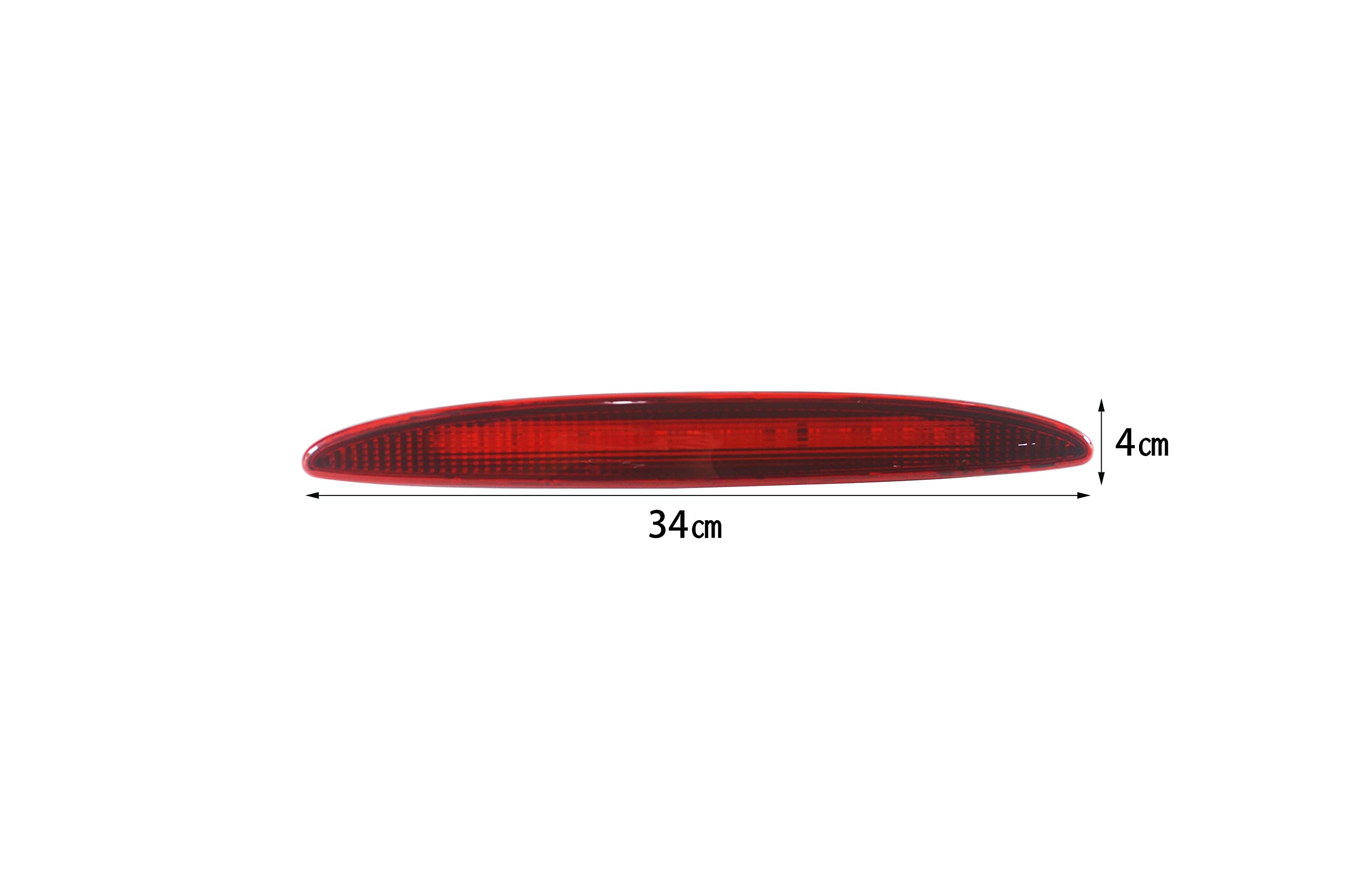 KASturbo Tercera luz de freno trasera 3ª luz de freno para Mini COOPER R50 R53 Hatchback 2002-2006 OE: 63256935789