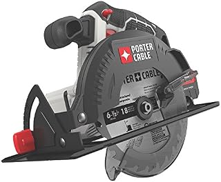 PORTER-CABLE 20V MAX 6-1/2-Inch Cordless Circular Saw, Tool Only (PCC660B)