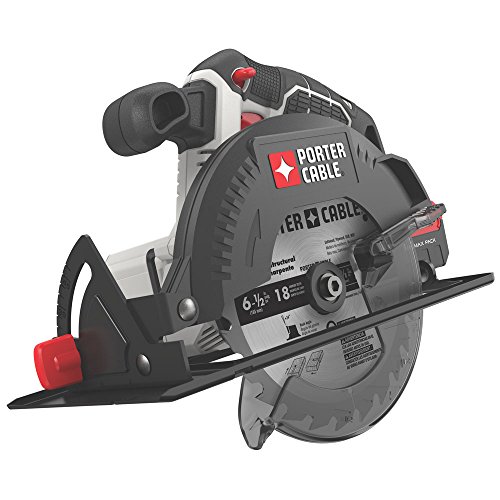 PORTER-CABLE 20V MAX 6-1/2-Inch Cordless Circular Saw, Tool Only (PCC660B)