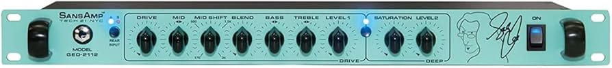Amazon | TECH21 SANSAMP Geddy Lee Signature 1U RACK ベース用