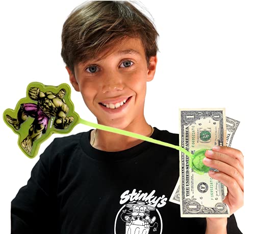 Ja-Ru 7800 6809 Marvel Hulk Sticky Hands Stretchy Toys (8 Hulk Packs) Superheroes Stretchy Snap Hands Bulk Birthday Supplies For Kids, Pinata Filler thumb #6