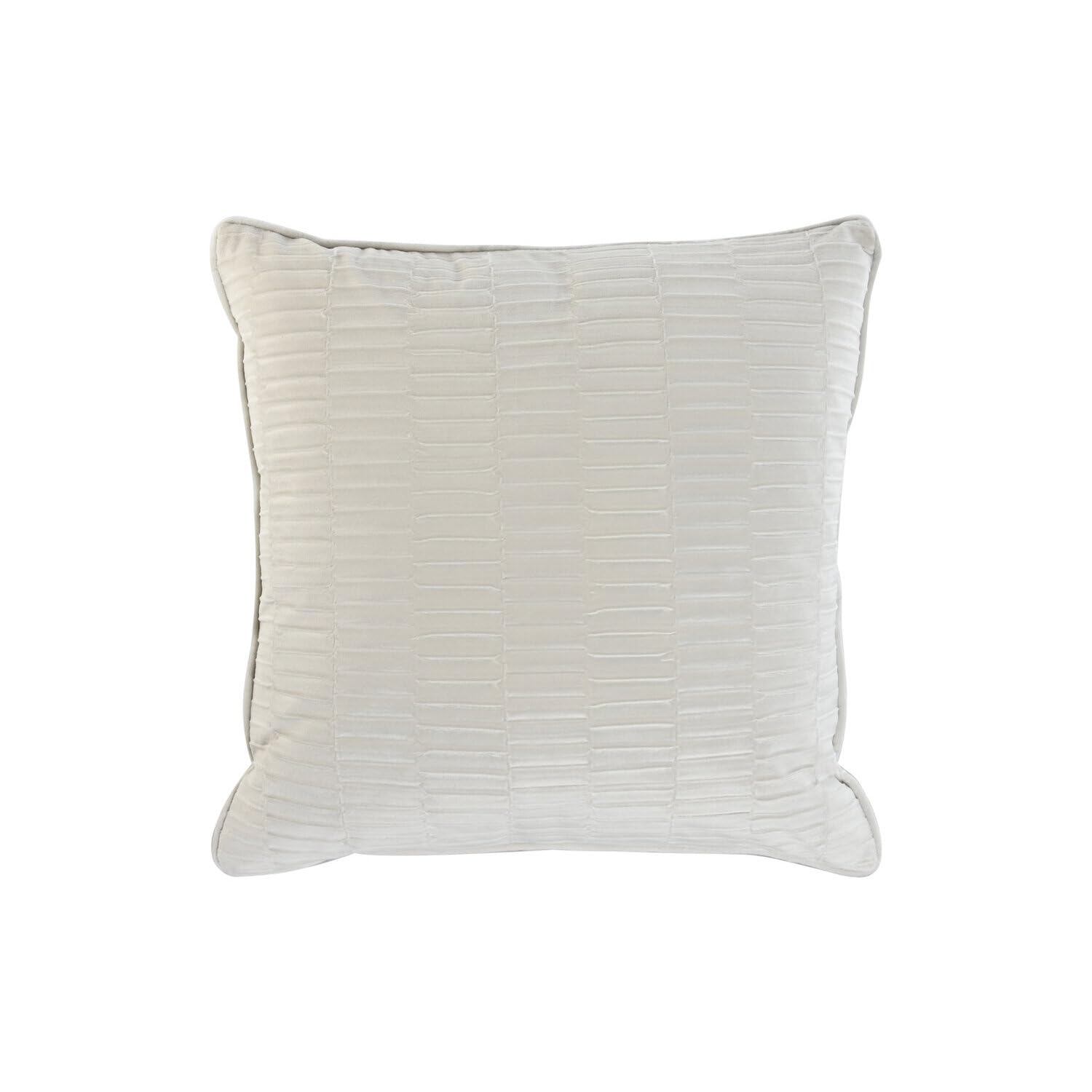 Coussin polyester 45x45 ecru ideal pour votre coin lecture cocooning