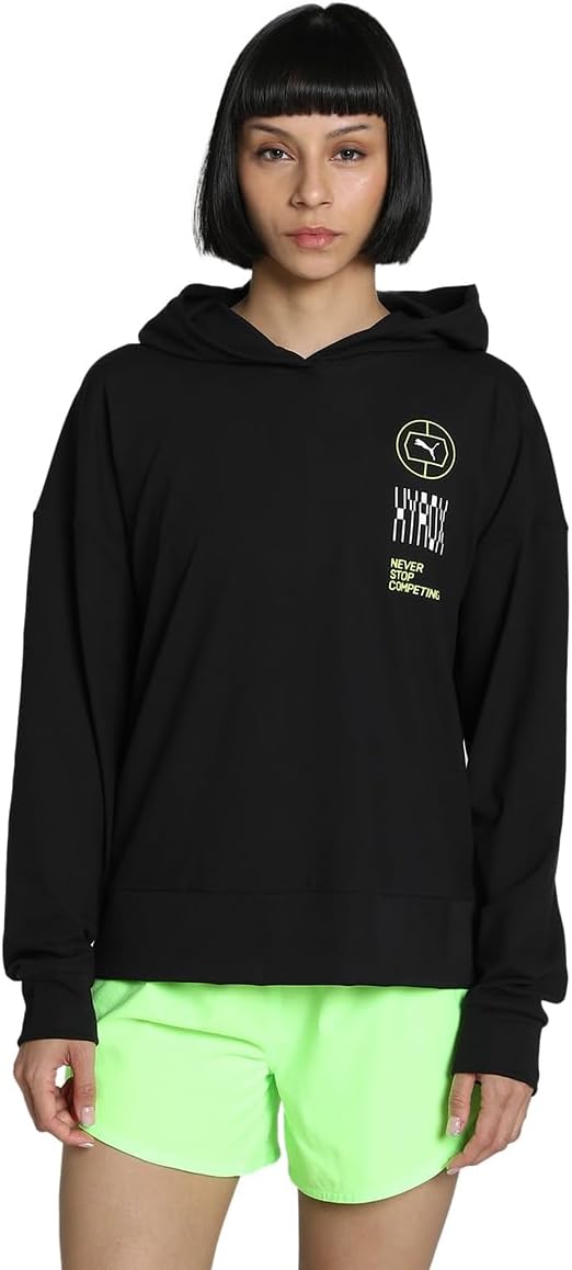 Puma 526907 Girls’s Gymnasium Coaching, Train, Muscle Coaching x HYROX W CLOUDSPUN Hoodie