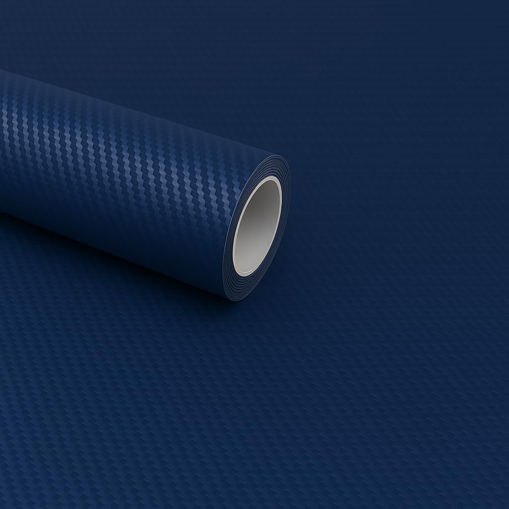 RockRose 3D Matte Navy Blue Carbon Fiber