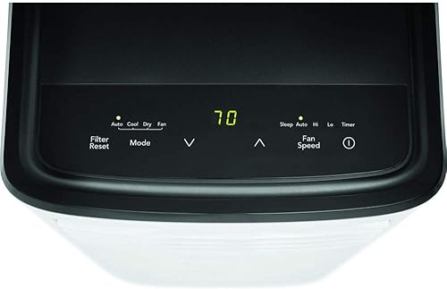 Miniatura 5 de Frigidaire FHPC082AC1 - Aire acondicionado portátil para habitación, 5500 BTU con ventilador de múltiples velocidades, modo deshumidificador, filtro