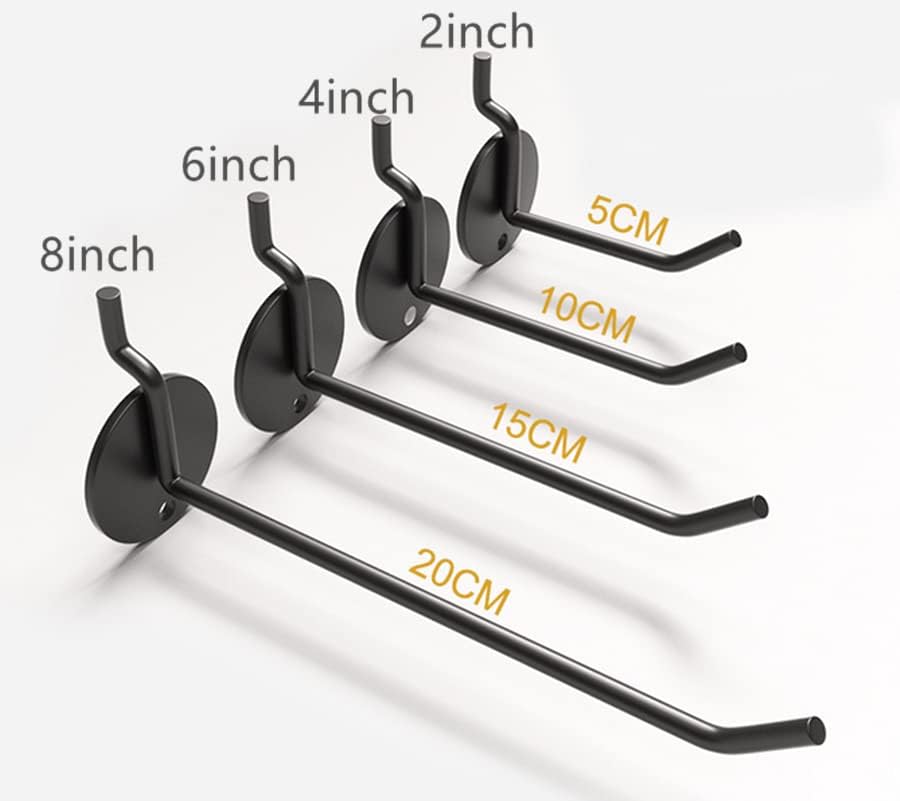 Miniatura 2 de Paquete de 10 ganchos para tablero de clavijas que se adaptan a cualquier tablero de clavijas, organiza collares, joyas, artículos al por menor,