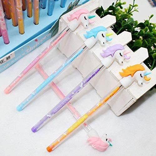 Krupasadhya Cute Magical Unicorn design lead pencils for girls & boys/Birthday party school supply/Quality fancy dark pencils for smooth writing 2