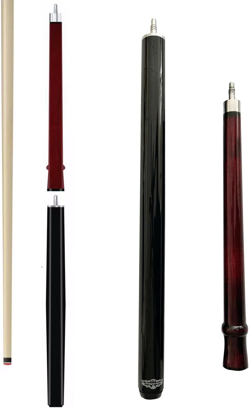 Champion Sport Jump Break Billiard Maple Pool Cue Stick (18 oz - 23 oz), Ship Direct from Champion Sport, Gino and Other Brand