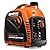 Generac 8251 GP2500i 2,500-Watt Gas Powered Portable Inverter Generator - Compact and Lightweight Design - Produces Clean, Stable Power - COsense Technology - CARB Compliant - Orange/Black