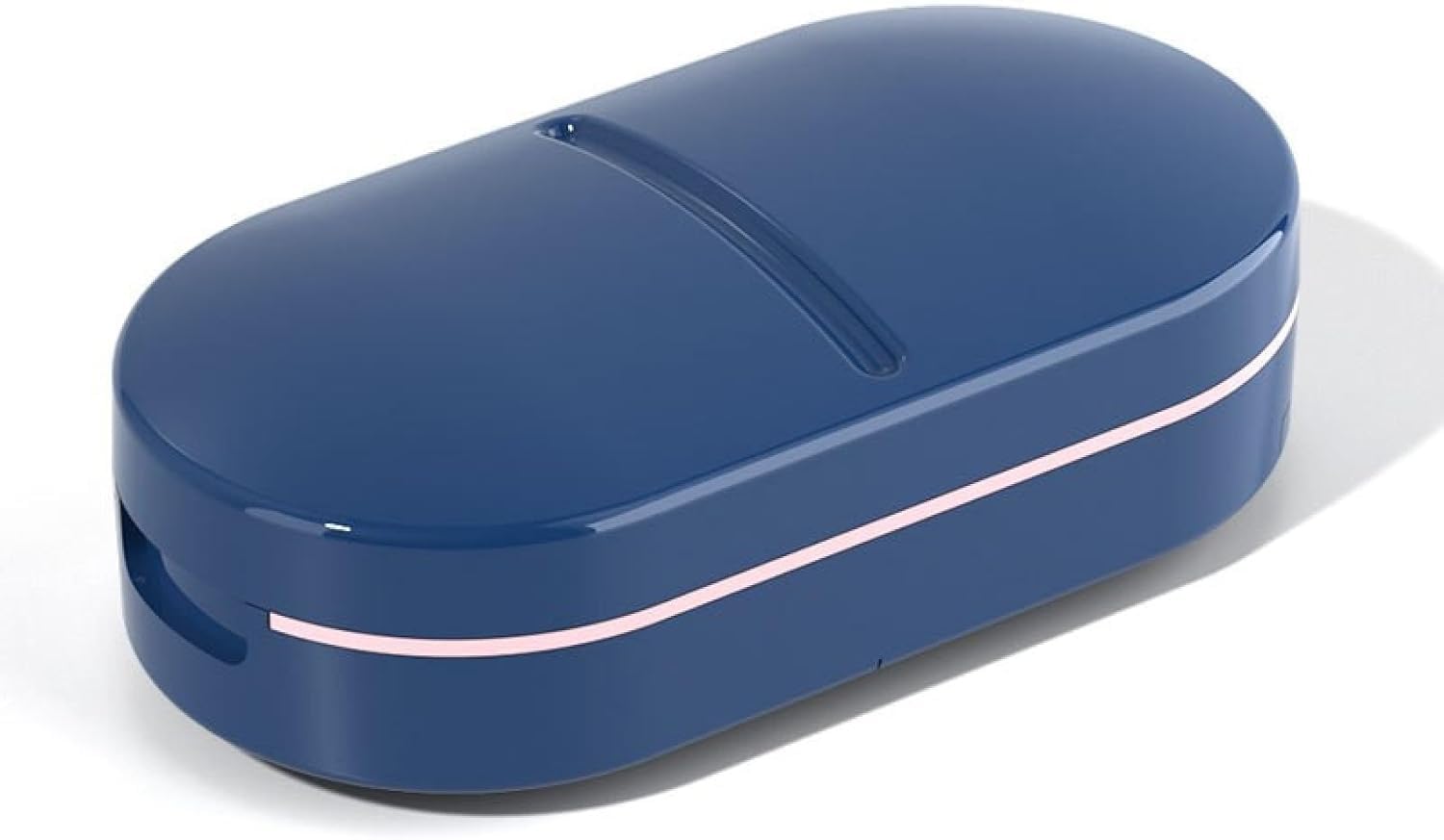 Portable Pill Box Tablets Cutter, Medicine Organizer Box with Pill Cutter for Small and Large Tablets 2 in 1 Pill Storage Organizer with Tablet Cutter for Daily Use, Travel Cut Pills for Easy Swallowing, Strong, Precise Cutting and Compact-image-42