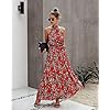 ECOWISH-Women-Dress-Halter-Neck-Boho-Floral-Print-Sleeveless-Casual-Backless-Maxi-Dresses-with-Belt ECOWISH Women Dress Halter Neck Boho Floral Print Sleeveless Casual Backless Maxi Dresses with Belt 270 Red Medium