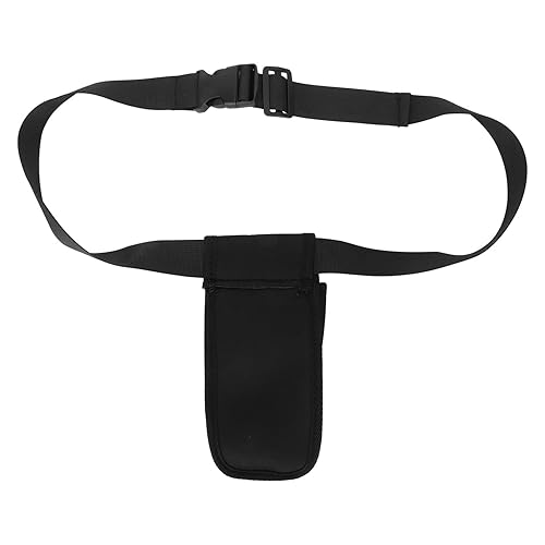 Funda para botella de masaje, cinturón de aceite esencial de masaje, funda de cintura de longitud ajustable, funda portátil para botella de aceite