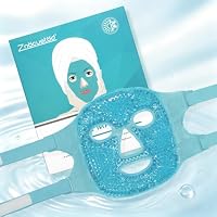 ZNÖCUETÖD Cold Face Ice Mask Facial Ice Pack Cooling Mask with Storage Bag — image 5