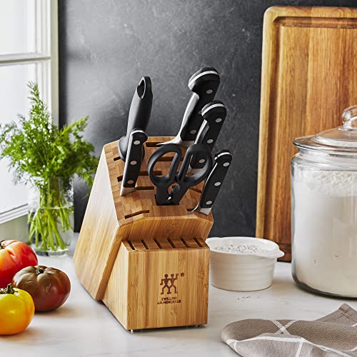 Image of ZWILLING Pro 7-pc Knife Block Set - Bamboo