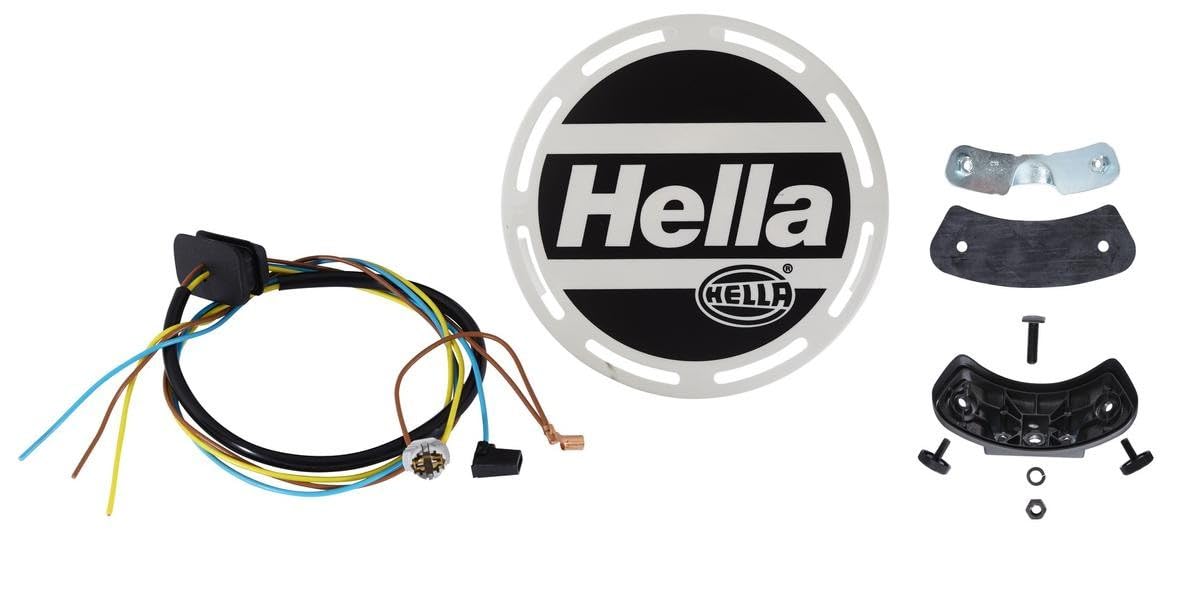 1N8 007 560-031 HELLA Mistlamp Transparant, Rond, rechts, Links, Zonder