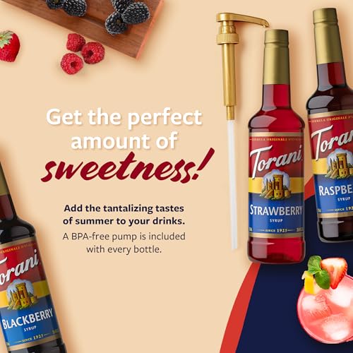 Image of Torani Syrup Berry Lovers Raspberry, Strawberry and Blackberry (3 pack)