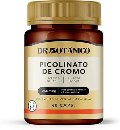 PICOLINATO DE CROMO 500MG 60 CAPSULAS DR. BOTANICO