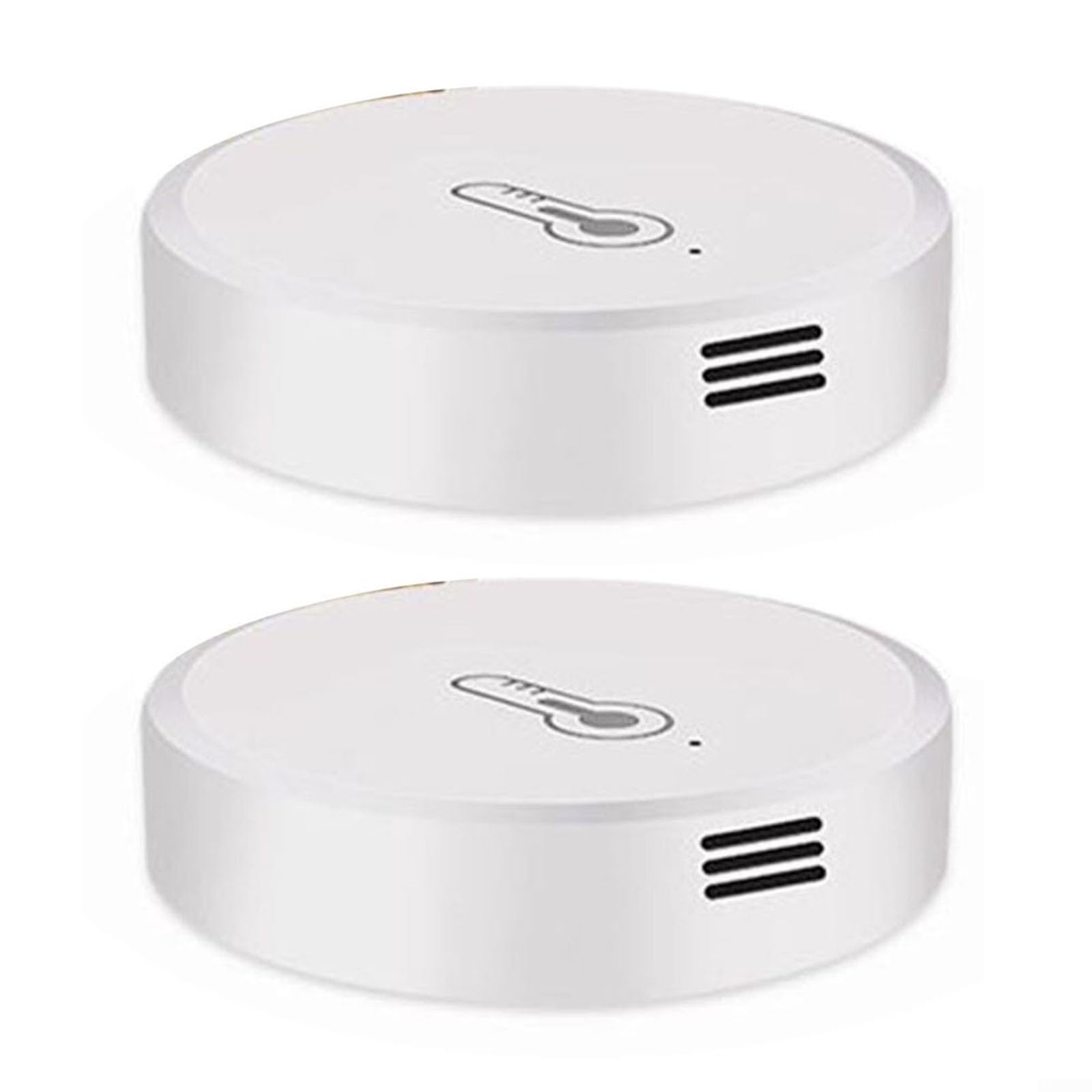 Lot complet de 2 capteurs de température et d'humidité sans fil compatibles avec Zigbee