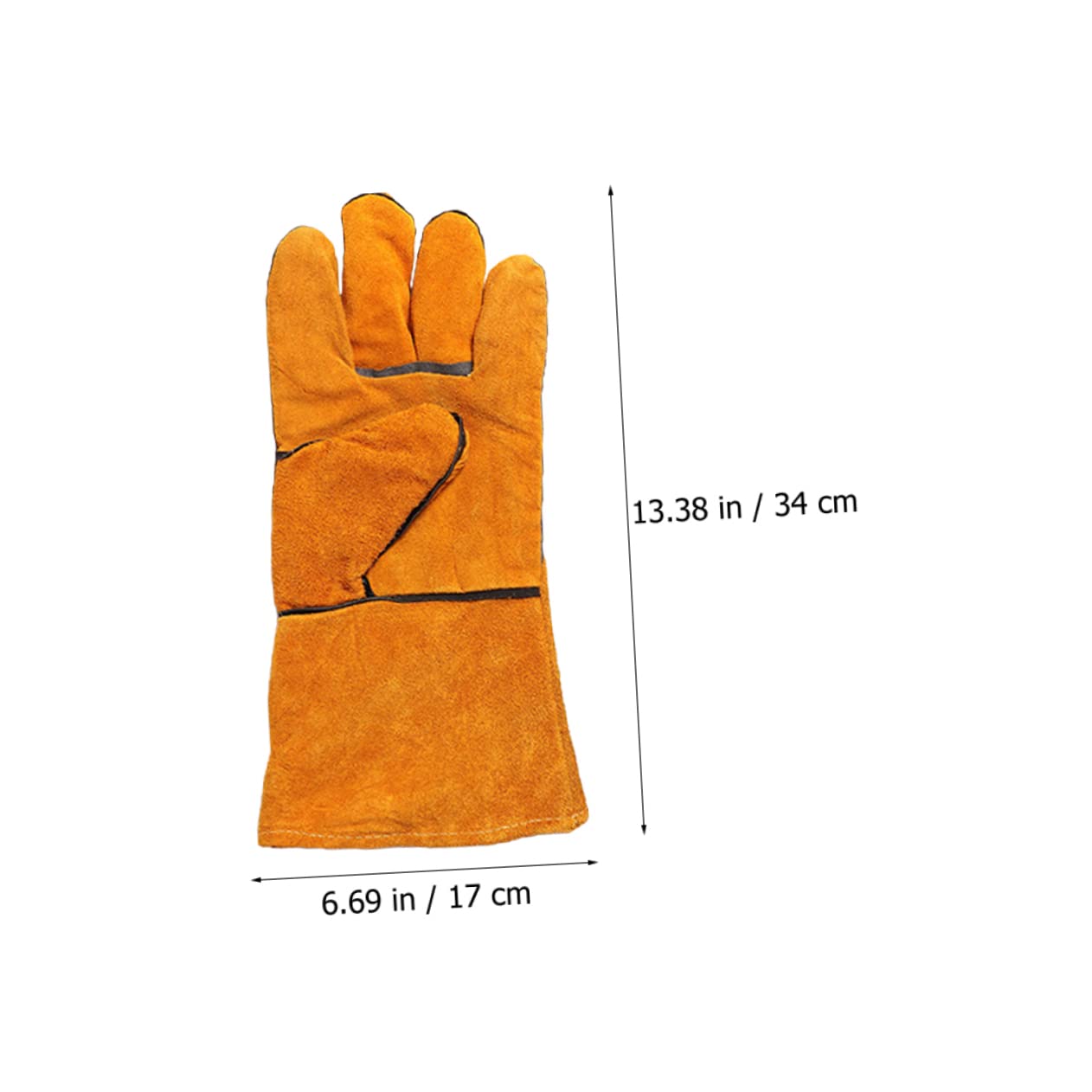 3 Paia Guanti Bbq Lunghi Resistenti Al per Esterni Protezione Avambraccio Guanti Antiscottatura per Barbecue e Campeggio