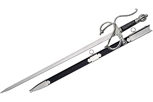 Medieval Warrior Middle Ages El CID Rapier-Sword Comes with Scabbard