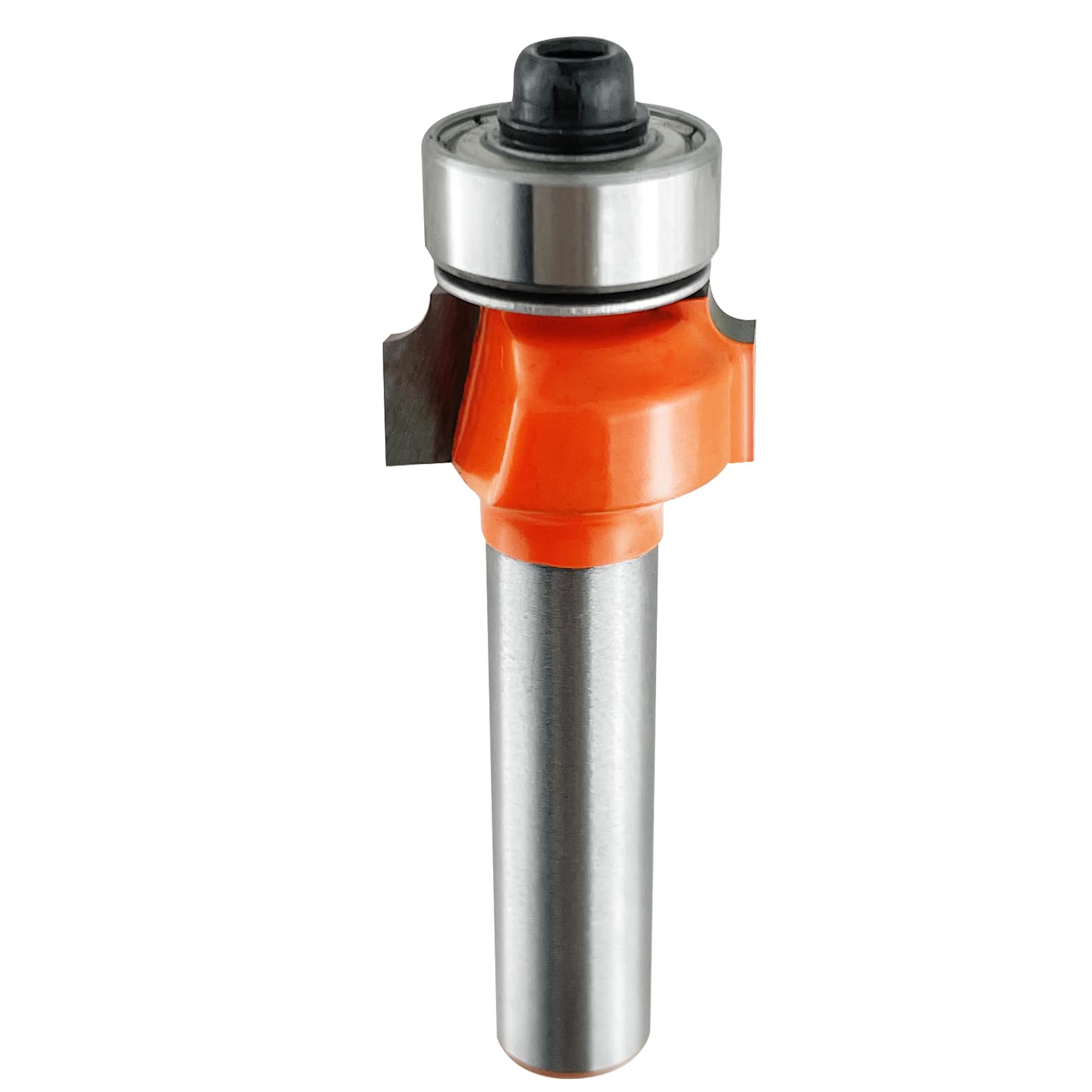 Fresa arrotondata da 8 mm, raggio di 2 mm, fresa rotonda standard, con cuscinetto a sfera, lama in metallo duro K10, per la lavorazione del legno, fai da te, per la fresa a a casa