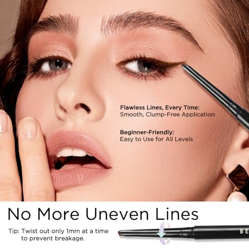 BEPHOLAN Brown Eyeliner Pencil Gel Waterproof miniatura 2