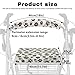 LVEWYB Dog Paw Rollator Walker Basket and Comfortable Cover 3Pcs Accessories Sets for Elderly Walker Baskets Under Seat Bag Adjustable Soft Rollator Seat Cover for Seniors