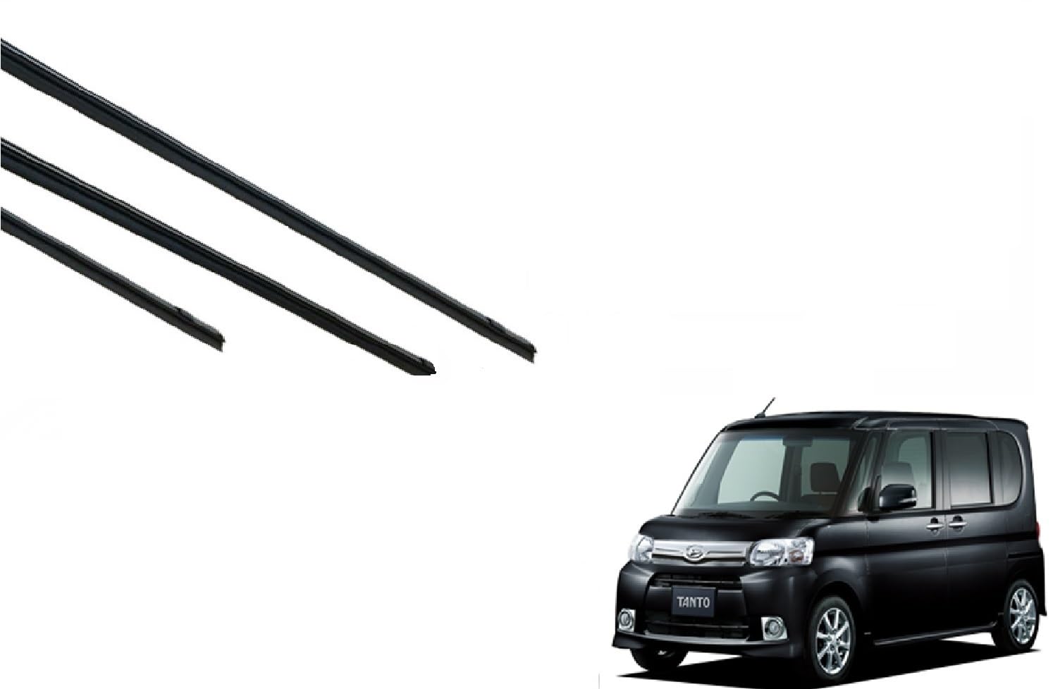Amazon.co.jp: タント ワイパー 替えゴム L350S 適合サイズ L360S