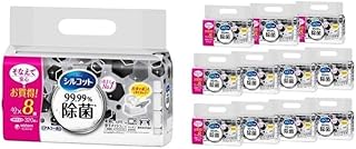 シルコット 99.99%除菌 ウェットティッシュ詰替(40枚×8P)×12袋 日用品 手拭き 外出時 お出かけ時 食事前