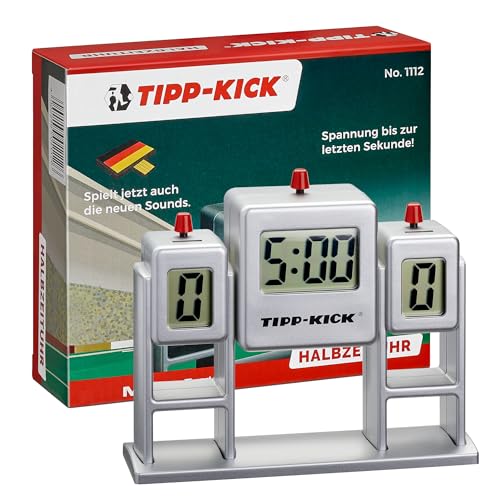 Marcador TIPP-KICK con pantalla de gol y sonido para registrar tiempos de juego en color gris