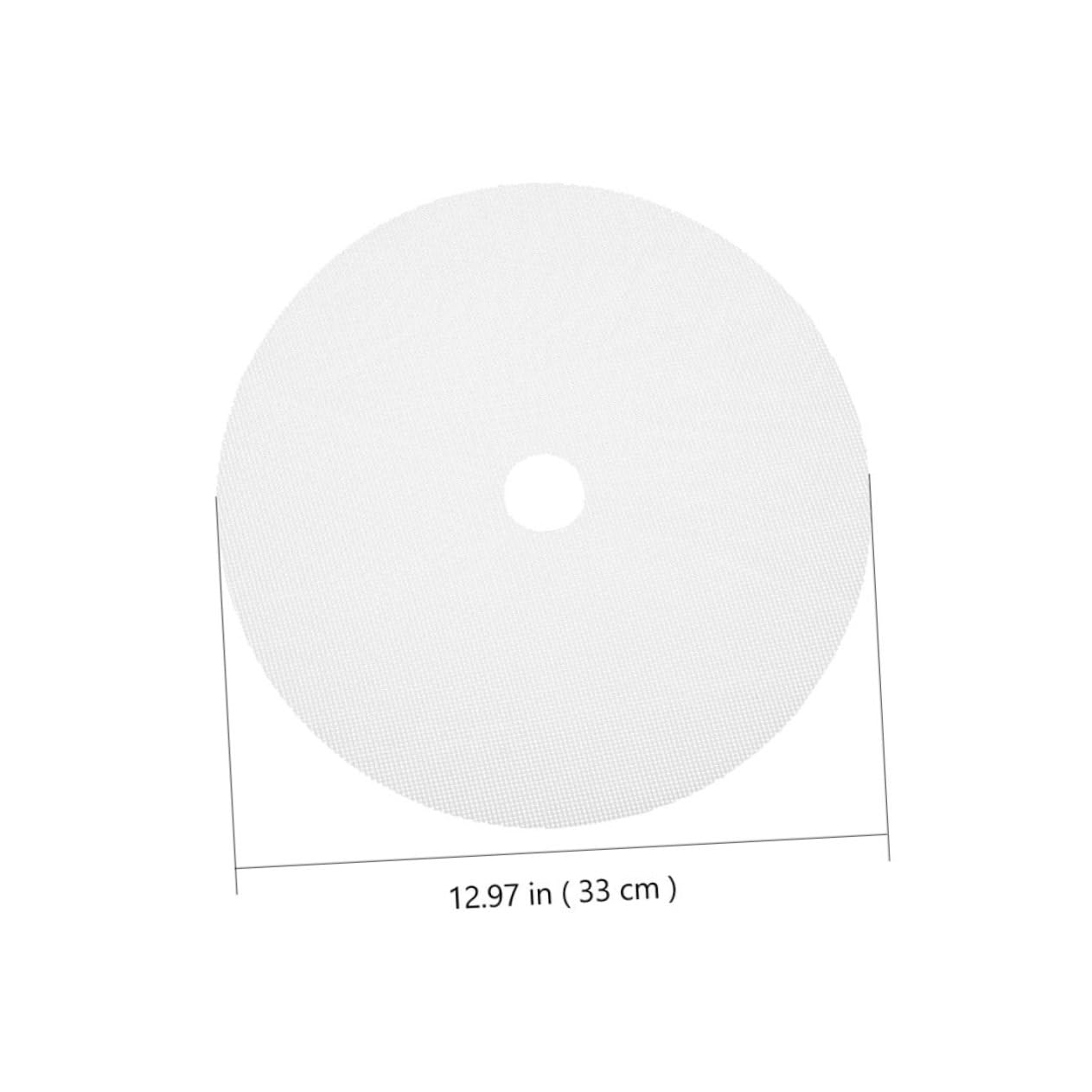 LABRIMP 2pcs Dehydrator Sheets Non-stick Silicone Pad for Fruit Dryer Liner Mats Easy to Fold Store Versatile Accessory for Dehydrators