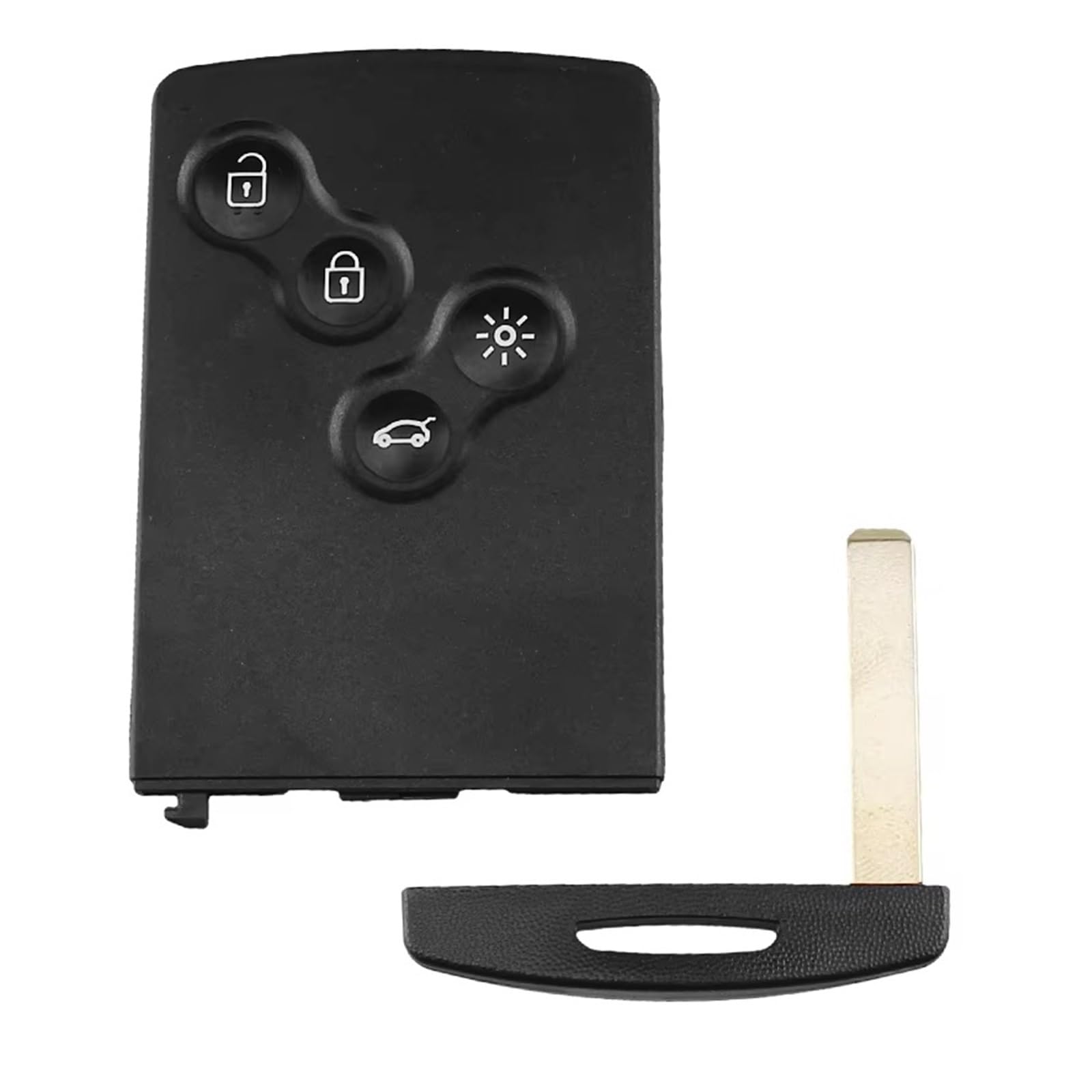 Compatibile Con Per Scenic 2003-2016 Per Clio 2005-2015 Custodia Chiave A Distanza Auto Shell 4 Pulsanti Accessori Copertura