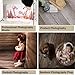Kate Rustic Brown Wood Floor Backdrop Photography Floor Mats Newborn Photography Props Wooden Wall Backdrop Rubber Floor Mats for Professional Photographer Studio 5x4ft