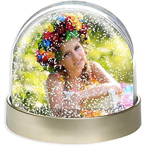 Personalised Glitter Snow Globe Ornament Cover