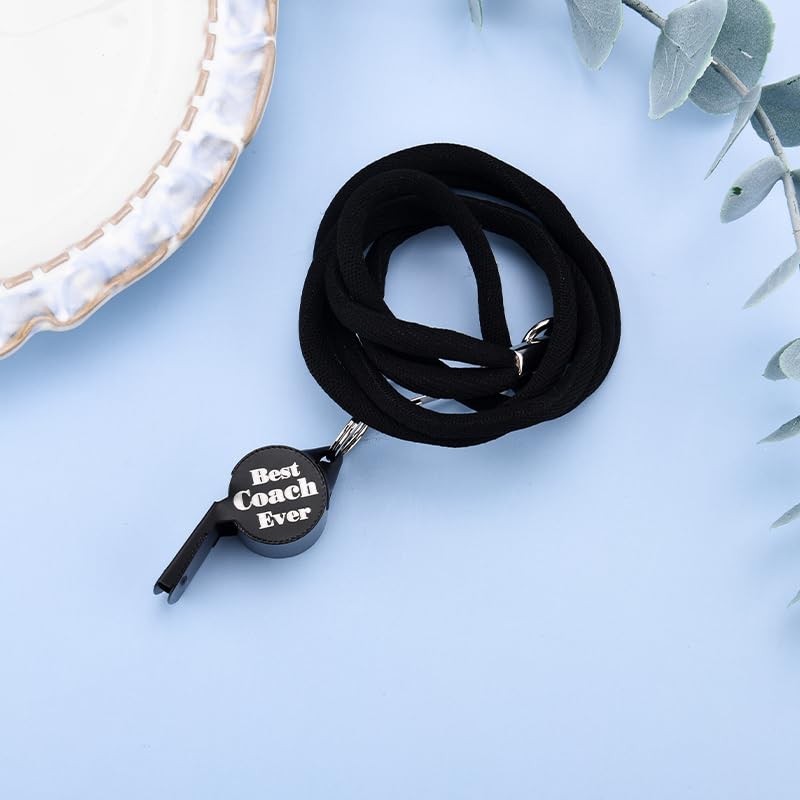 Silbato Deportivo para Entrenadores con Cordón Negro miniatura 6