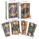 TDXVPB Trump Playing Cards,Premium Collectible Deck Featuring and Cardstock for Poker Nights - 52 Cards + 2 Jokers, Standard (1pcs)
