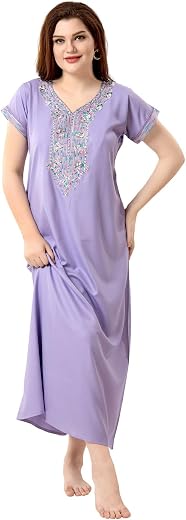 Soulemo Women's Solid Alpine A - Line Nighty 1748