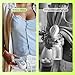 Willow Wave - Wearable Manual Breast Pump - Fits Fully in Bra - Ergonomic Handle - 24mm Soft Silicone Flange - Wearable Breastfeeding Pump - Hospital Grade Suction - Postpartum Essentials - Holds 5oz