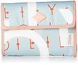  Oilily Damen Groovy Letters Purse Mh10f Geldbörse, Blau (Light Blue), 1x10x14 cm