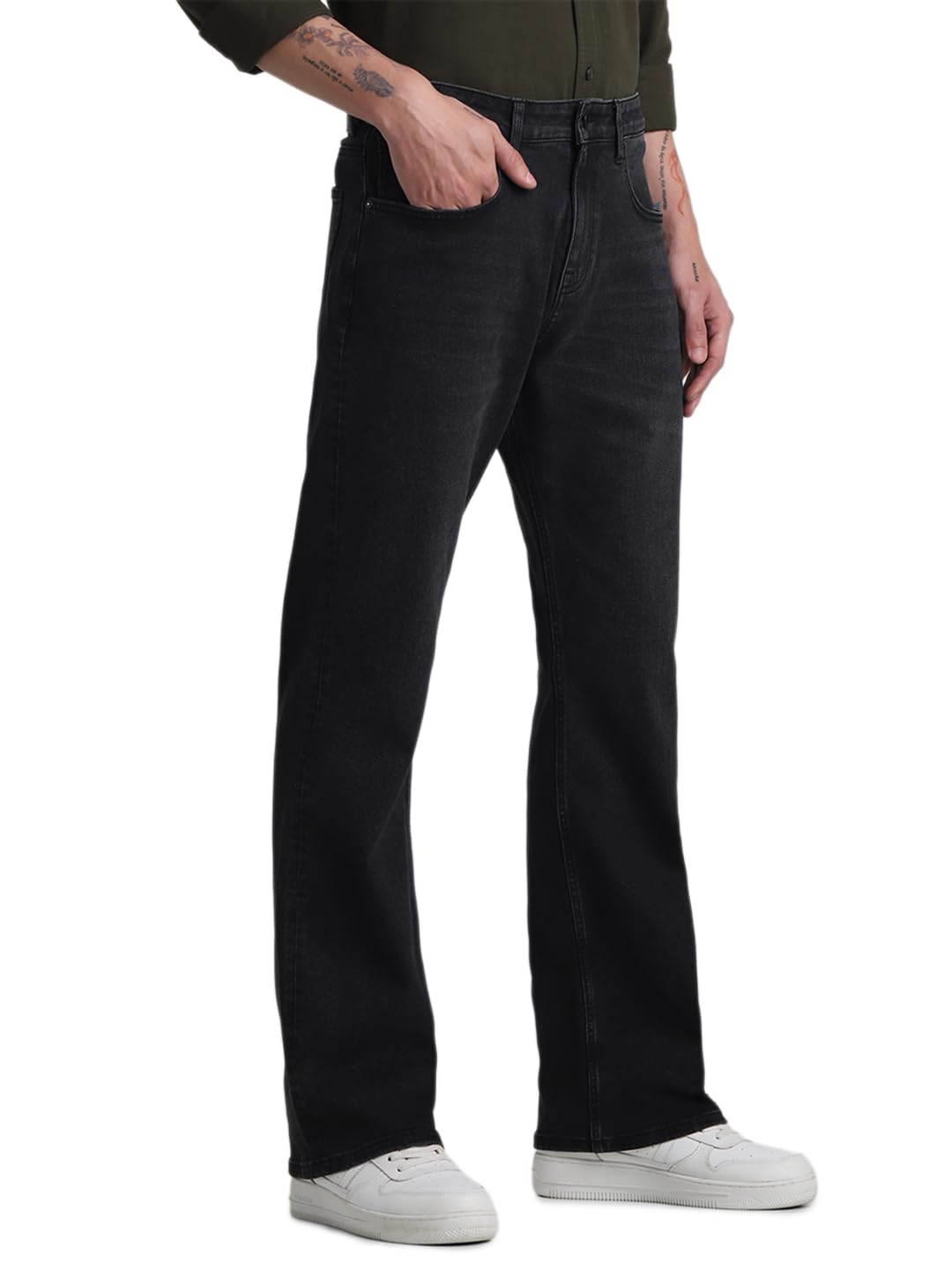 Jack & Jones Men’s Regular Fit Jeans | High Rise | Jeans for Men