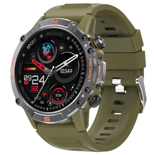 WalkerFit Military Rugged Smart Watch for Men 1.43