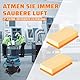 2 Flachfaltenfilter für Bosch GAS 35 M AFC/L SFC+/ L AFC Professional Staubsauger,Filter für Bosch GAS 35 Ersatzfilter