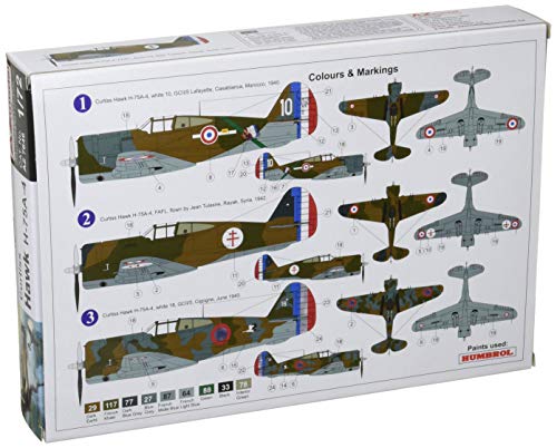 Curtiss Hawk H-75A-4 modèle réduit pour collectionneur militaire