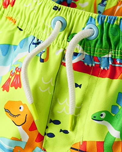 Gymboree Boys' Long Sleeve Rashguard and Swim Trunk, Matching Toddler Outfit2